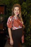 Hilversum 30 augustus 2022
Perspresentatie NPO in theater Gooiland.
Lauren Verster hoog zwanger