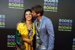 Amsterdam 24 augustus 2022
Premiere Bodies Bodies Bosies van Halina Reijn in Tuschinski . Manuel Broekman  met vriendin