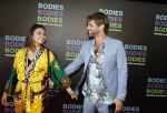 Amsterdam 24 augustus 2022
Premiere Bodies Bodies Bosies van Halina Reijn in Tuschinski . Manuel Broekman  met vriendin