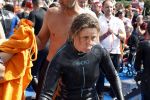 Amsterdam 28 augustus 2022
ALS Cityswim door de grachten van Amsterdam . Mari Carmen Oudendijk zwemt voor en met haar broer Carlos die aan ALS lijdt.