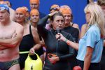 Amsterdam 28 augustus 2022
ALS Cityswim door de grachten van Amsterdam . Mari Carmen Oudendijk zwemt voor en met haar broer Carlos die aan ALS lijdt.