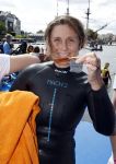 Amsterdam 28 augustus 2022
ALS Cityswim in de grachten van Amsterdam.
Marie Carmen Oudendijk zwemt met haar broer de cityswim .Haar broer heeft ALS