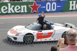 Zandvoort 4 september 2022
Nederlandse F1 Grand Prix op circuit Zandvoort.
Mark Wegh met Fernando Alonso in zijn electrische porsche