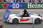 Zandvoort 4 september 2022
Nederlandse F1 Grand Prix op circuit Zandvoort.
Mark Wegh met Fernando Alonso in zijn electrische porsche