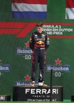 Zandvoort 4 september 2022
Nederlandse F1 Grand Prix op circuit Zandvoort.
Het podium met Max Verstappen 1e George Rusell 2e en Charles Leclerc 3e. Prins Bernhard reikt de prijzen uit.