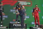 Zandvoort 4 september 2022
Nederlandse F1 Grand Prix op circuit Zandvoort.
Het podium met Max Verstappen 1e George Rusell 2e en Charles Leclerc 3e. Prins Bernhard reikt de prijzen uit.