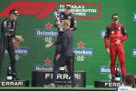 Zandvoort 4 september 2022
Nederlandse F1 Grand Prix op circuit Zandvoort.
Het podium met Max Verstappen 1e George Rusell 2e en Charles Leclerc 3e. Prins Bernhard reikt de prijzen uit.