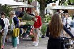 Amsterdam 1 augustus 2022
Mieke v d Weij op de markt in Amsterdam bij de Utrechtse straat.
