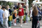 Amsterdam 1 augustus 2022
Mieke v d Weij op de markt in Amsterdam bij de Utrechtse straat.