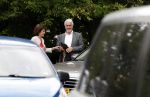 Amsterdam 15 september 2022
Kimberley Klaver en Michel v d Bergh trouwen bij het rijk van de keizer . Ze trouwen in de openlucht. Pieter Storms met zijn vrouw Nina Brink Storms