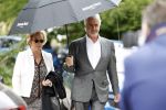 Amsterdam 15 september 2022
Kimberley Klaver en Michel v d Bergh trouwen bij het rijk van de keizer . Ze trouwen in de openlucht. Pieter Storms met zijn vrouw Nina Brink Storms