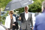 Amsterdam 15 september 2022
Kimberley Klaver en Michel v d Bergh trouwen bij het rijk van de keizer . Ze trouwen in de openlucht. Pieter Storms met zijn vrouw Nina Brink Storms