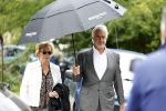 Amsterdam 15 september 2022
Kimberley Klaver en Michel v d Bergh trouwen bij het rijk van de keizer . Ze trouwen in de openlucht. Pieter Storms met zijn vrouw Nina Brink Storms