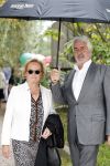 Amsterdam 15 september 2022
Kimberley Klaver en Michel v d Bergh trouwen bij het rijk van de keizer . Ze trouwen in de openlucht. Pieter Storms met zijn vrouw Nina Brink Storms