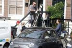 Amsterdam 1 augustus 2022
Het nieuwe huis van prinses Amalia wordt helemaal verbouwd . Er zijn nu ook veiligheids camera's opgehangen . Grachtenpand.