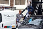 Amsterdam 1 augustus 2022
Het nieuwe huis van prinses Amalia wordt helemaal verbouwd . Er zijn nu ook veiligheids camera's opgehangen . Grachtenpand.