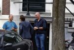 Amsterdam 1 augustus 2022
Het nieuwe huis van prinses Amalia wordt helemaal verbouwd . Er zijn nu ook veiligheids camera's opgehangen . Grachtenpand.