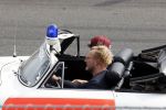 Zandvoort 4 september 2022
Nederlandse F1 Grand Prix op circuit Zandvoort.
Prins Bernard jr in Porsche cabrio van rijkspolitie