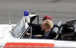Zandvoort 4 september 2022
Nederlandse F1 Grand Prix op circuit Zandvoort.
Prins Bernard jr in Porsche cabrio van rijkspolitie