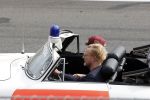 Zandvoort 4 september 2022
Nederlandse F1 Grand Prix op circuit Zandvoort.
Prins Bernard jr in Porsche cabrio van rijkspolitie
