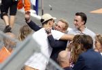 Zandvoort 4 september 2022
Afrojack ( Nick v d Wall) draait op de nederlandse F1 Grand Prix op circuit Zandvoort.
Afrojack met Prins Bernhard jr Prinses Annette en Prinses Margriet