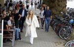 Amsterdam 5 september 2022
Prinses Amalia arriveert bij de UVA op haar eerste schooldag . Er was heel veel pers aanwezig.