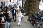 Amsterdam 5 september 2022
Prinses Amalia arriveert bij de UVA op haar eerste schooldag . Er was heel veel pers aanwezig.