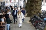 Amsterdam 5 september 2022
Prinses Amalia arriveert bij de UVA op haar eerste schooldag . Er was heel veel pers aanwezig.