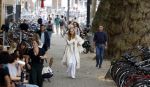 Amsterdam 5 september 2022
Prinses Amalia arriveert bij de UVA op haar eerste schooldag . Er was heel veel pers aanwezig.