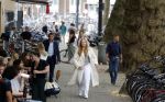 Amsterdam 5 september 2022
Prinses Amalia arriveert bij de UVA op haar eerste schooldag . Er was heel veel pers aanwezig.
