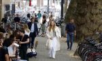 Amsterdam 5 september 2022
Prinses Amalia arriveert bij de UVA op haar eerste schooldag . Er was heel veel pers aanwezig.