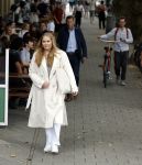 Amsterdam 5 september 2022
Prinses Amalia arriveert bij de UVA op haar eerste schooldag . Er was heel veel pers aanwezig.