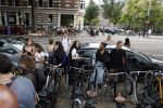 Amsterdam 5 september 2022
Prinses Amalia arriveert bij de UVA op haar eerste schooldag . Er was heel veel pers aanwezig.