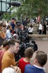 Amsterdam 5 september 2022
Prinses Amalia arriveert bij de UVA op haar eerste schooldag . Er was heel veel pers aanwezig.