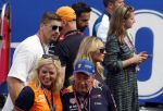 Zandvoort 4 september 2022
Nederlandse F1 Grand Prix op circuit Zandvoort.
Rico Verhoeven met zijn vriendin Naomi v Beem