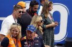 Zandvoort 4 september 2022
Nederlandse F1 Grand Prix op circuit Zandvoort.
Rico Verhoeven met zijn vriendin Naomi v Beem