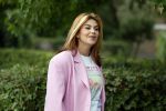 Loenen aan de Vecht 15 september 2022
Roxeanne Hazes gaat voorleen op basisschool Ludgerus in Loenen waar ze zelf vroegr op heeft gezeten . Haar vriend Erik Swennes is er ook bij.