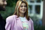 Loenen aan de Vecht 15 september 2022
Roxeanne Hazes gaat voorleen op basisschool Ludgerus in Loenen waar ze zelf vroegr op heeft gezeten . Haar vriend Erik Swennes is er ook bij.