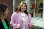 Loenen aan de Vecht 15 september 2022
Roxeanne Hazes gaat voorleen op basisschool Ludgerus in Loenen waar ze zelf vroegr op heeft gezeten . Haar vriend Erik Swennes is er ook bij.
