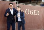 Amsterdam 10 september 2022
Sander Lusink met een collega voor de Oger winkel op de PC hooftstraat