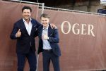 Amsterdam 10 september 2022
Sander Lusink met een collega voor de Oger winkel op de PC hooftstraat