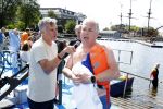 Amsterdam 28 augustus 2022
ALS Cityswim in de grachten van Amsterdam.
Thomas Acda en Peter Heerschop
