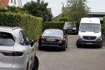 Rotterdam en Berkel en Rodenrijs 24 augustus 2023
Andre Hazes en Monique Westenberg arriveren in geblindeerde limo bij de rechtbank van Rotterdam ivm rechtszaak over dat hun zoontje Dre van school gehouden is  voor vakantie . Daarna rijden ze naar hun huis in Berkel. Er is veel pers op af gekomen . De Politie ving hen op bij de rechtbank.