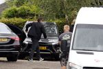 Rotterdam en Berkel en Rodenrijs 24 augustus 2023
Andre Hazes en Monique Westenberg arriveren in geblindeerde limo bij de rechtbank van Rotterdam ivm rechtszaak over dat hun zoontje Dre van school gehouden is  voor vakantie . Daarna rijden ze naar hun huis in Berkel. Er is veel pers op af gekomen . De Politie ving hen op bij de rechtbank.