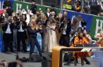 Zandvoort 27 augustus 2023
Grandprix F1 van Zandvoort gewonnen door Max Verstappen.
OA aanwezig Koning Willem Alexander Koningin Maxima Prinses Amalia en Prinses Alexia.
Andre Rieu en Dj Lafuente spelen het volkslied.