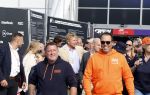Zandvoort 26 augustus 2023
Koning Willem Alexander en prinses Amalia bij de training van de GP F1 op Zandvoort.