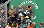 Zandvoort 27 augustus 2023
Grandprix F1 van Zandvoort gewonnen door Max Verstappen.
Koning Willem Alexander Koningin Maxima  bij F1 Zandvoort