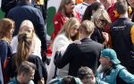 Zandvoort 27 augustus 2023
Grandprix F1 van Zandvoort gewonnen door Max Verstappen.
Koning Willem Alexander Koningin Maxima  en Prins Bernhard Jr. bij F1 Zandvoort