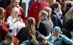 Zandvoort 27 augustus 2023
Grandprix F1 van Zandvoort gewonnen door Max Verstappen.
Koning Willem Alexander Koningin Maxima  en Prins Bernhard Jr. bij F1 Zandvoort