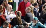 Zandvoort 27 augustus 2023
Grandprix F1 van Zandvoort gewonnen door Max Verstappen.
Koning Willem Alexander Koningin Maxima  en Prins Bernhard Jr. bij F1 Zandvoort